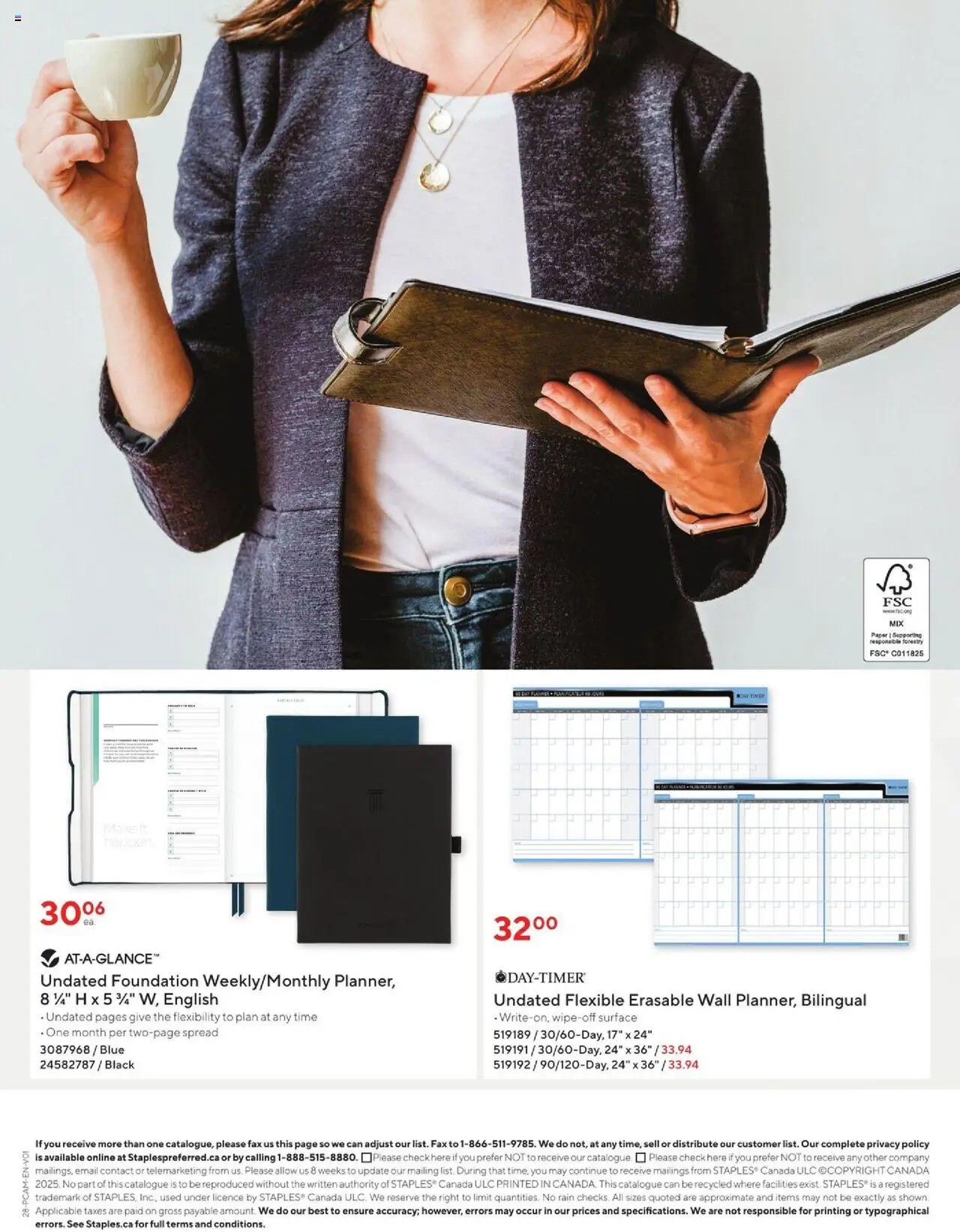 Staples - Catalog - Business  - page 28- valid from Aug 15, 2025