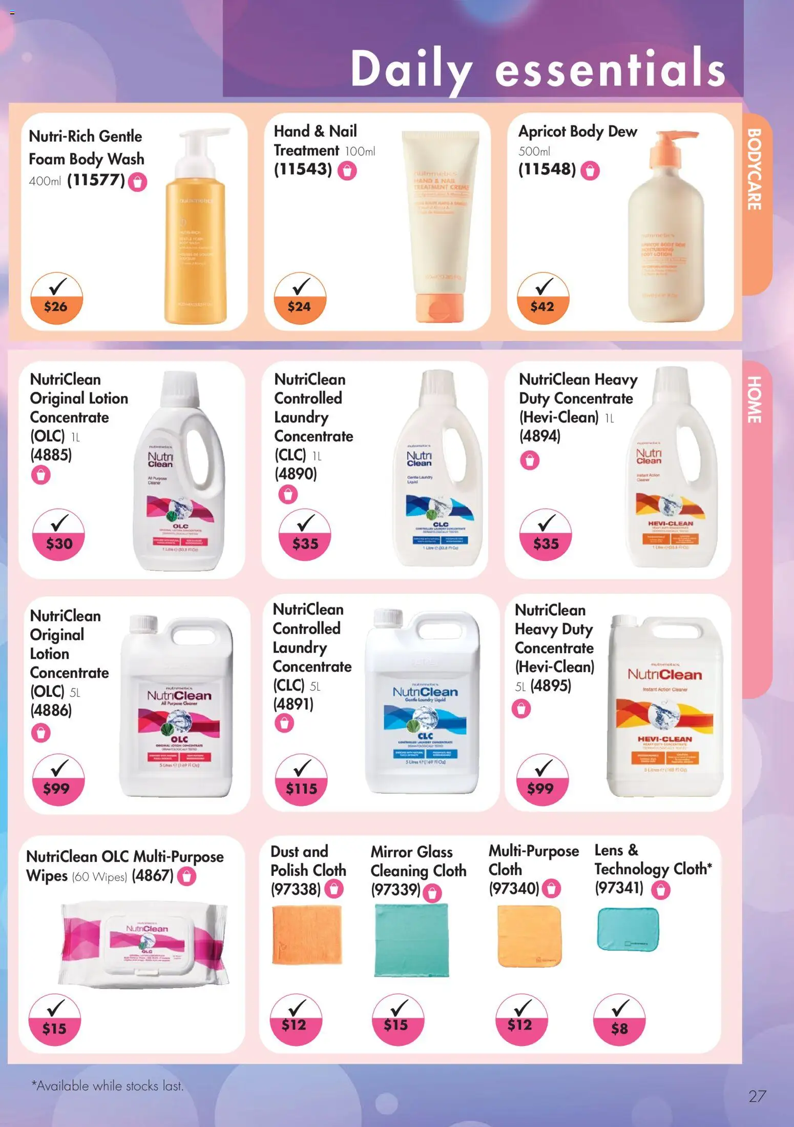 Nutrimetics Catalogue Party season treats - page 27- valid from 26/11/2025