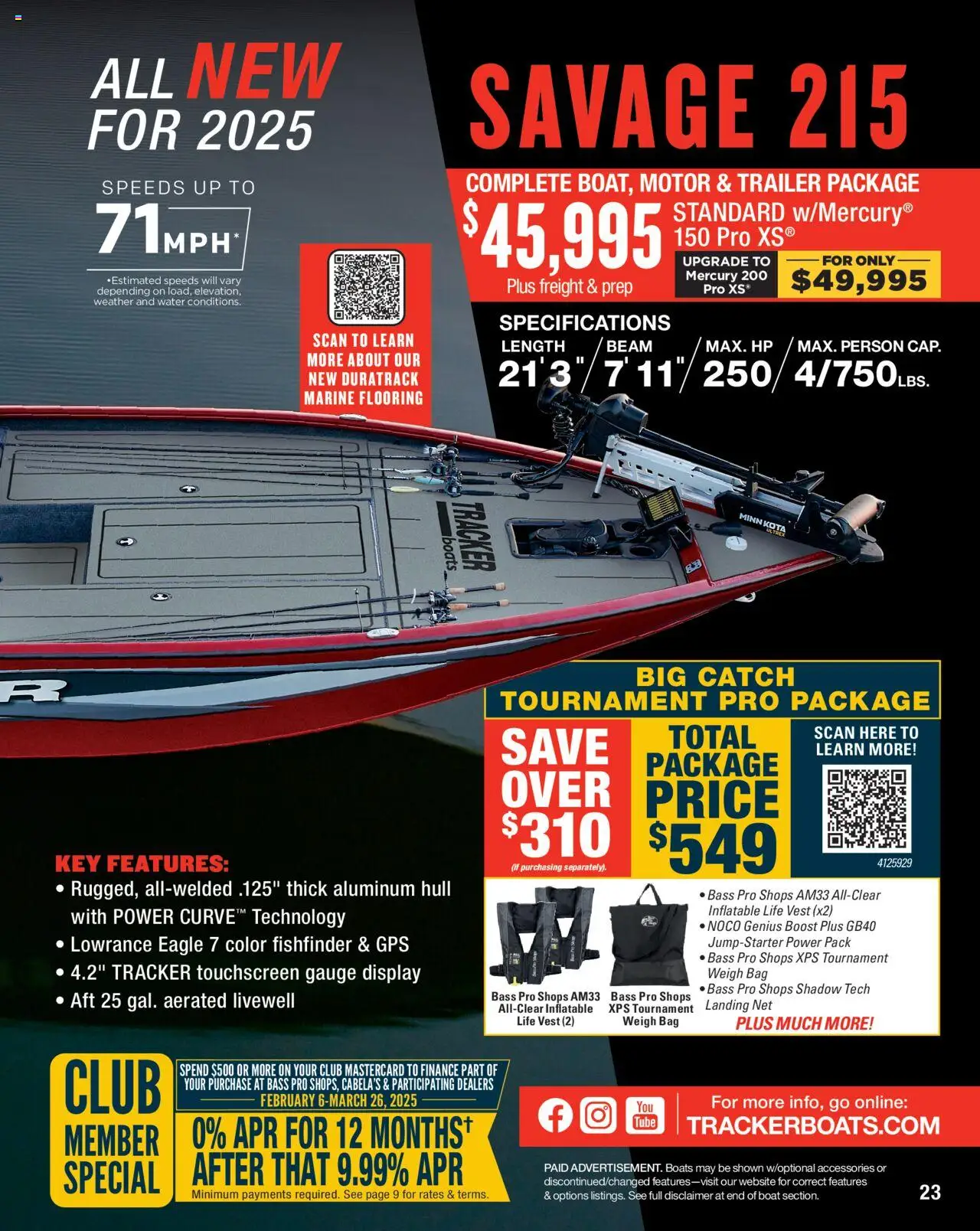 Bass Pro Spring Fishing Master 25 - page 23- valid from 01/27/2025