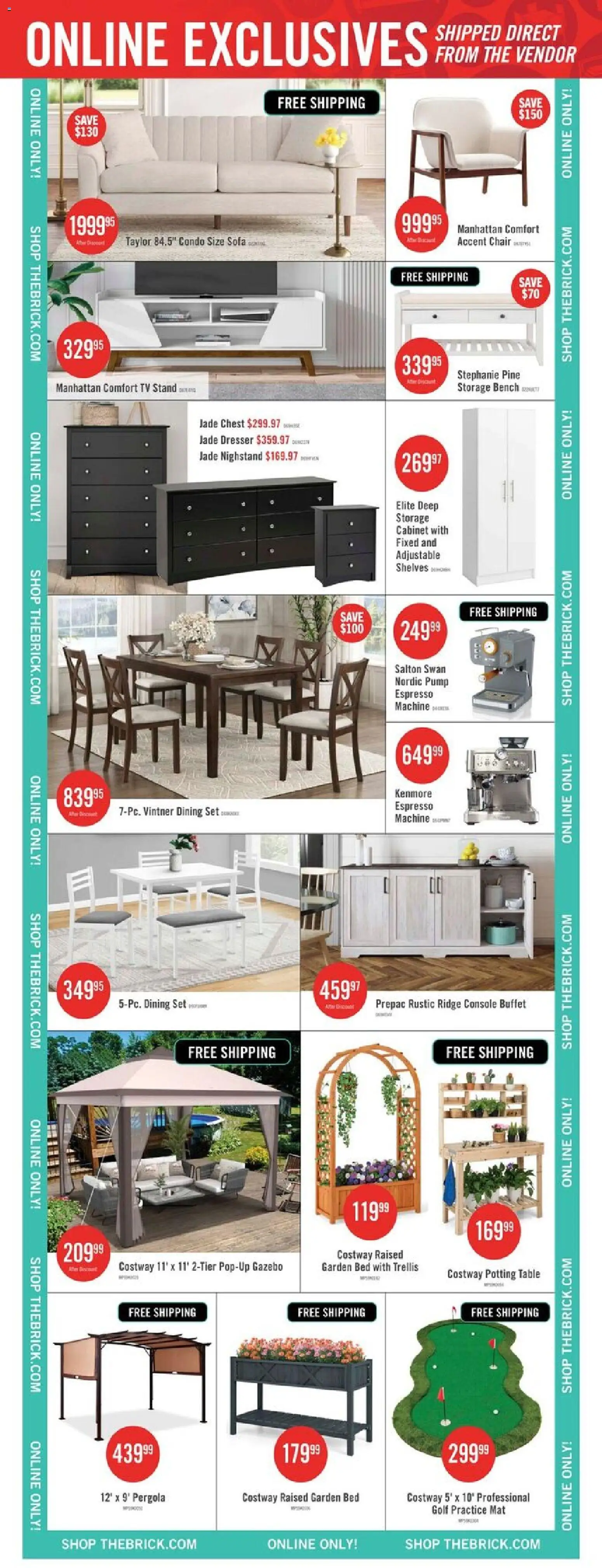 The Brick weekly flyer / circulaire - page 17- valid from Mar 31, 2026