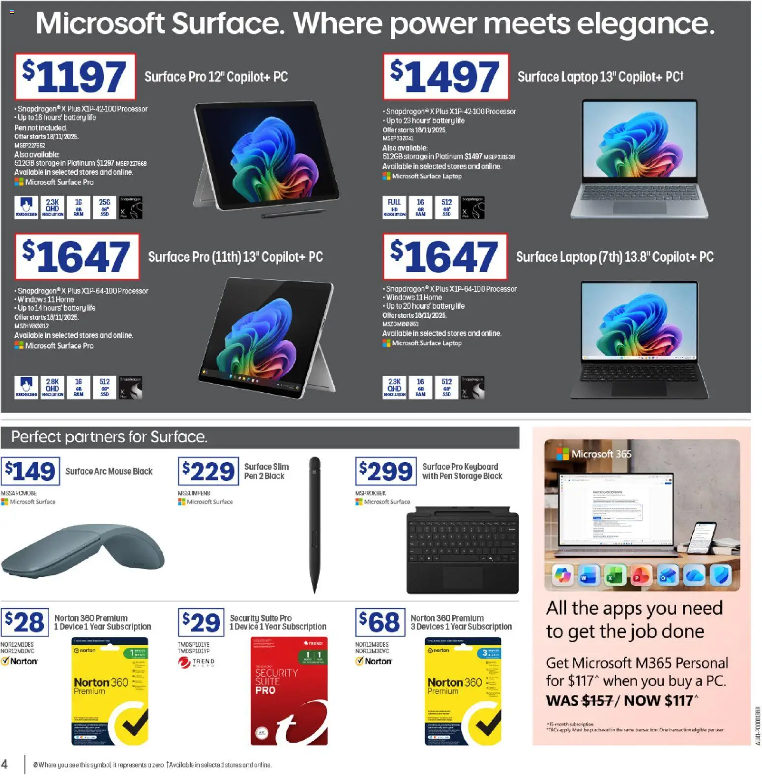 Officeworks Black Friday - page 4- valid from 17/11/2025