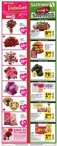 Preview Safeway Weekly Ad valid from 02/04/2026