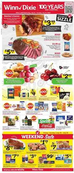 Preview Winn Dixie Weekly Ad valid from 07/16/2025