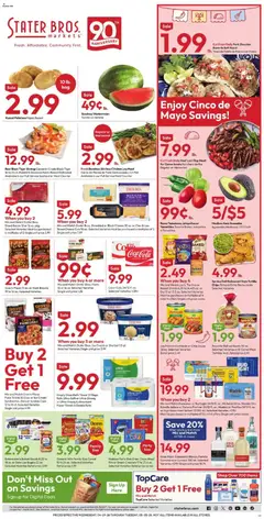 Preview Stater Bros Weekly Ad valid from 04/29/2026