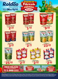 Pré-visualização Roldão - Ofertas Fugini válida a partir de 08/11/2025