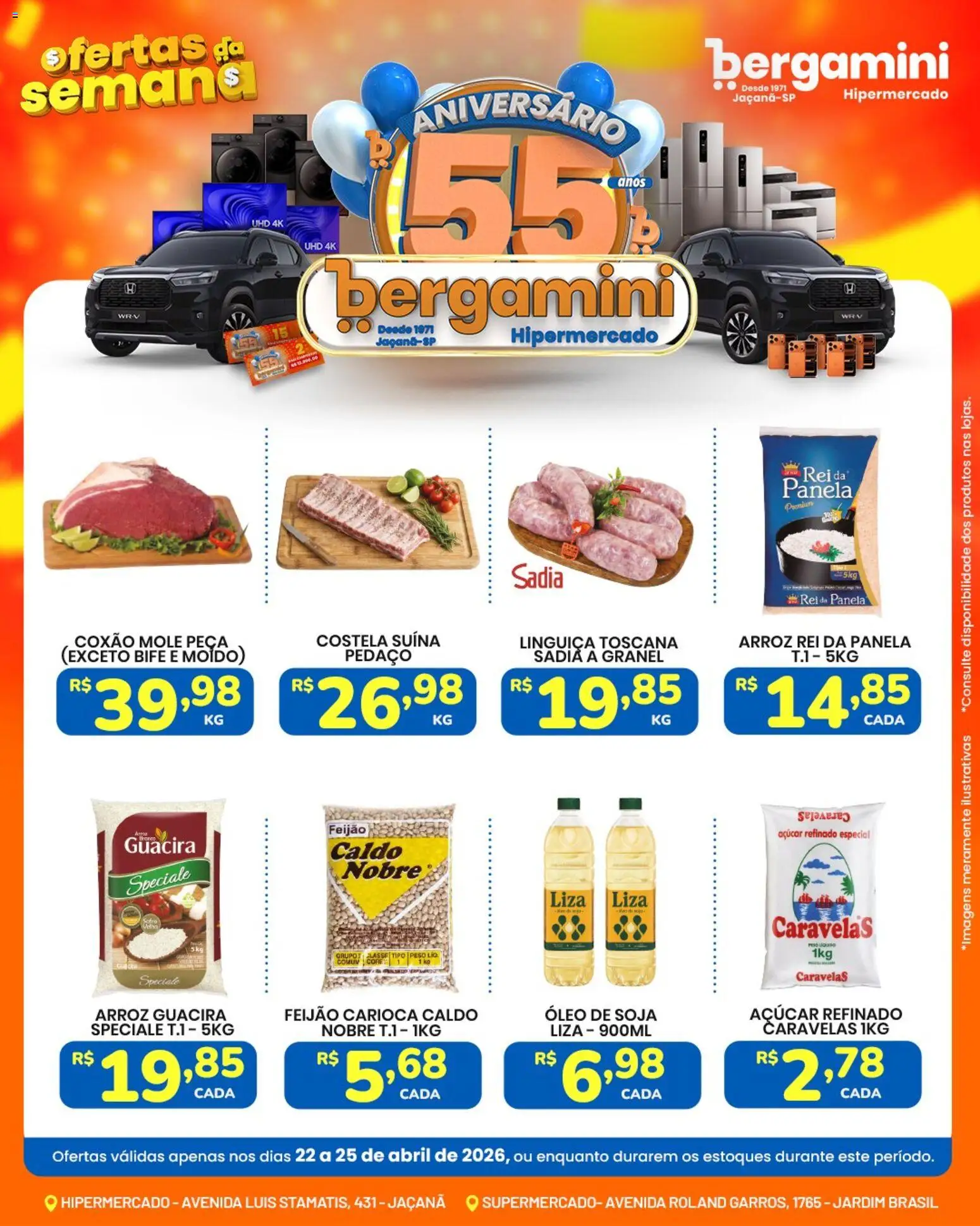 Supermercado Bergamini - Ofertas da semana - página 1- válido a partir de 22/04/2026
