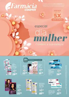 Pré-visualização Cooper ofertas Dia das Mulheres Farmácia válida a partir de 02/03/2026