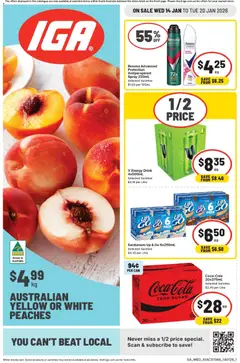 IGA catalogue preview - valid from 14/01/2026