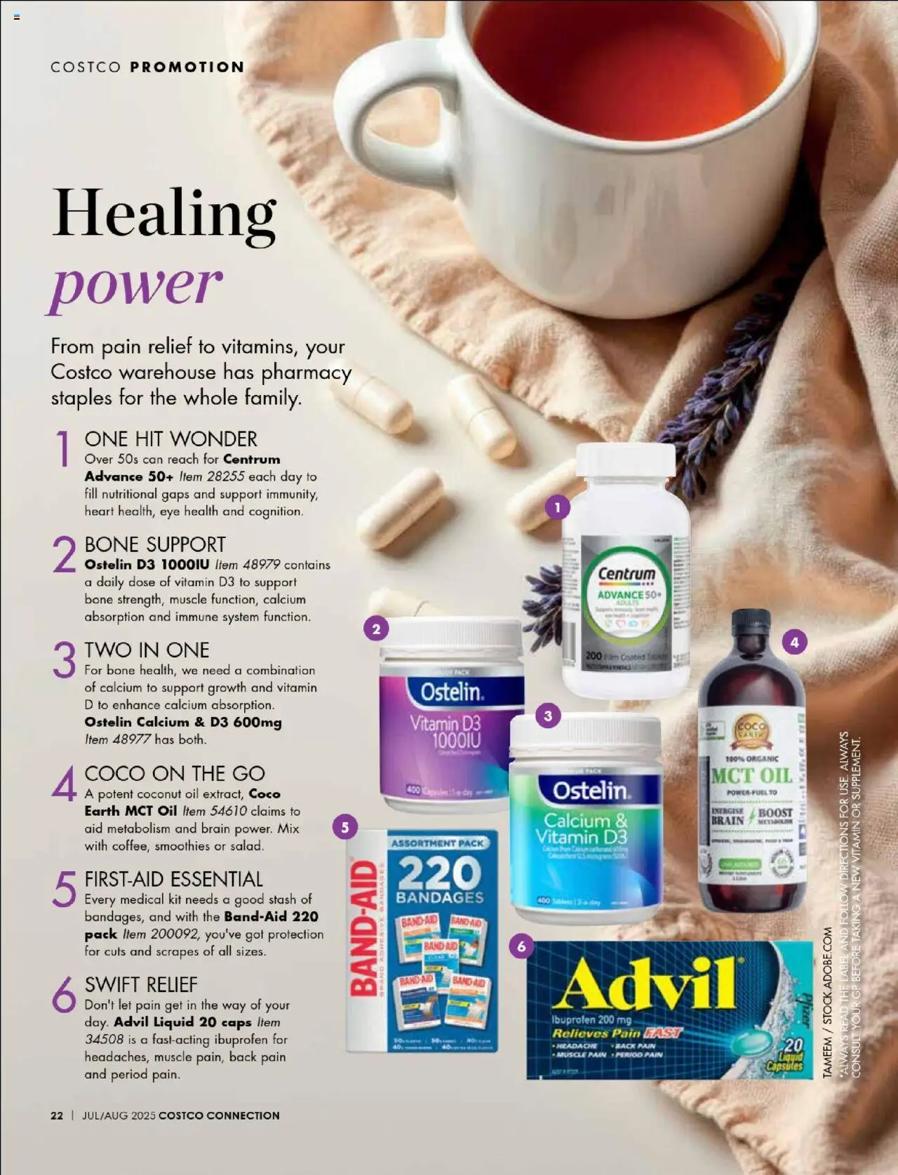 Costco Magazine Jul/Aug 2025 - page 22- valid from 01/07/2025