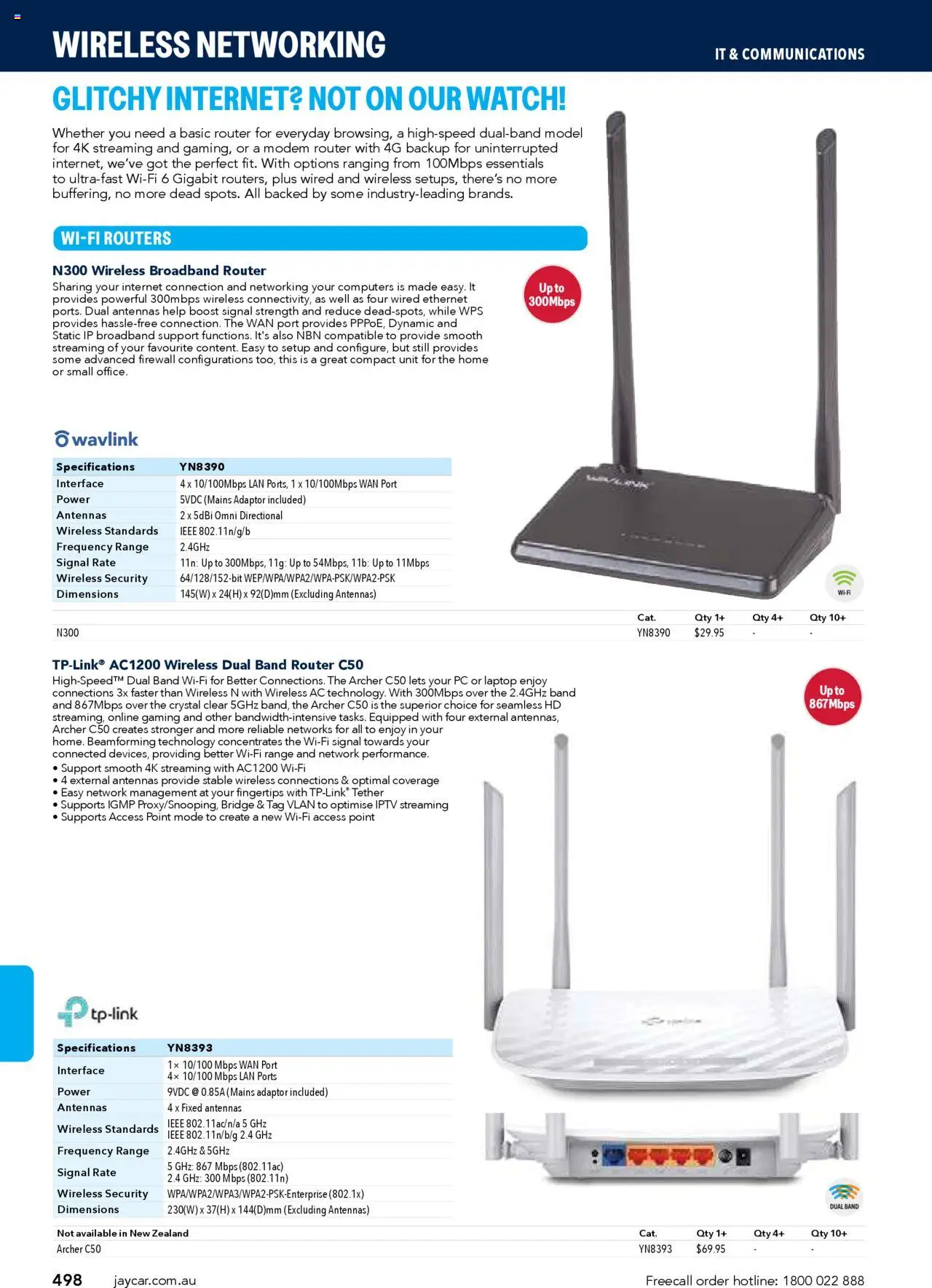 Jaycar Engineering & Scientific Catalogue 2025/2026  - page 498- valid from 09/07/2025