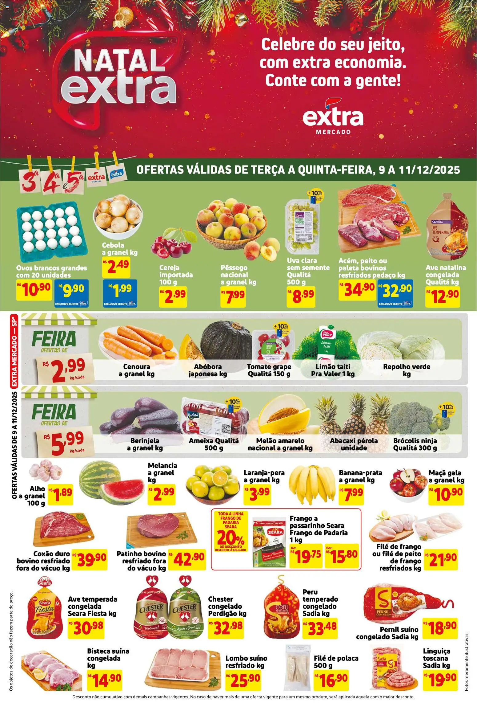 Extra - Ofertas de Mercado Terça e Quinta - página 1- válido a partir de 09/12/2025
