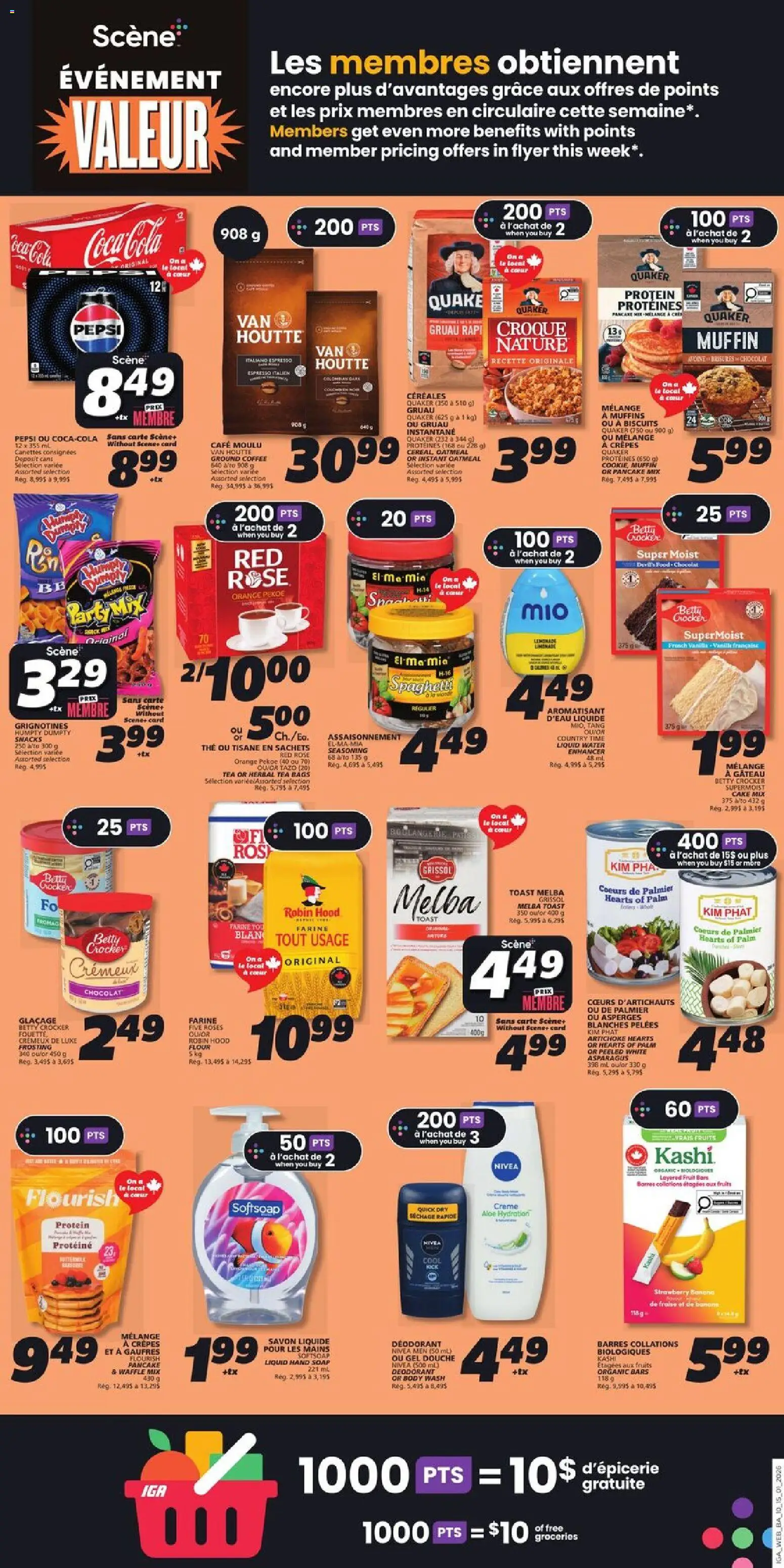 IGA weekly flyer / circulaire - page 12- valid from Jan 15, 2026