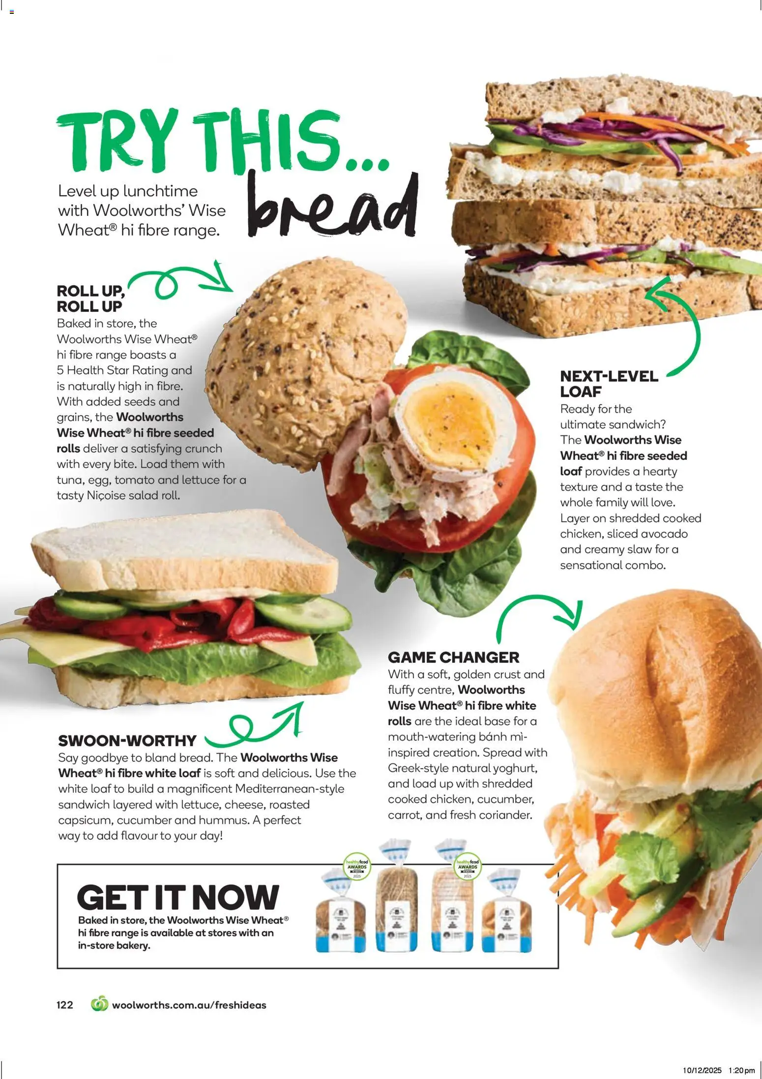 Woolworths Fresh Ideas Magazine - page 122- valid from 14/01/2026