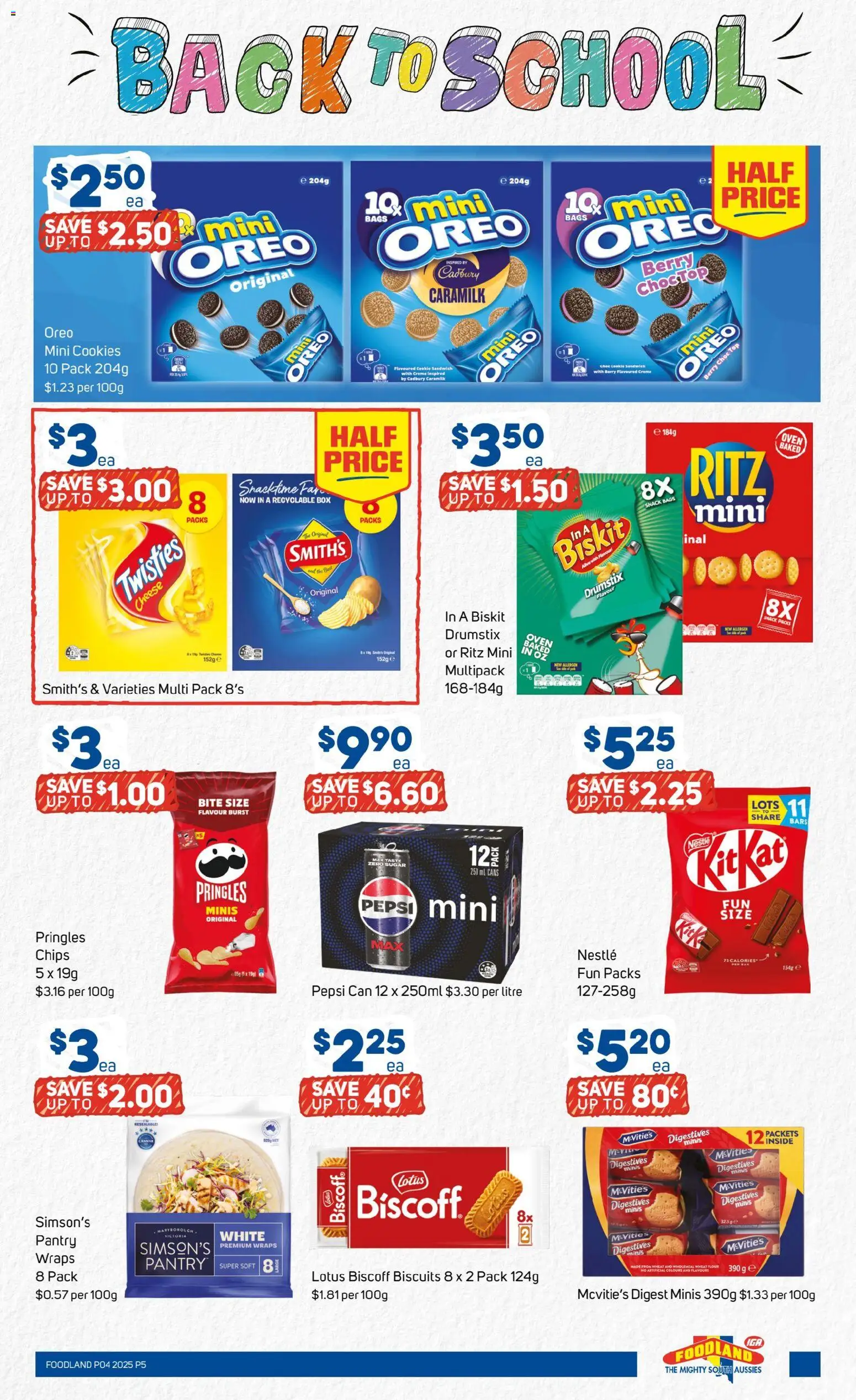 Foodland  Catalogue  - page 5- valid from 21/01/2026