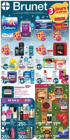 Preview Brunet weekly flyer / circulaire valid from Dec 4, 2025