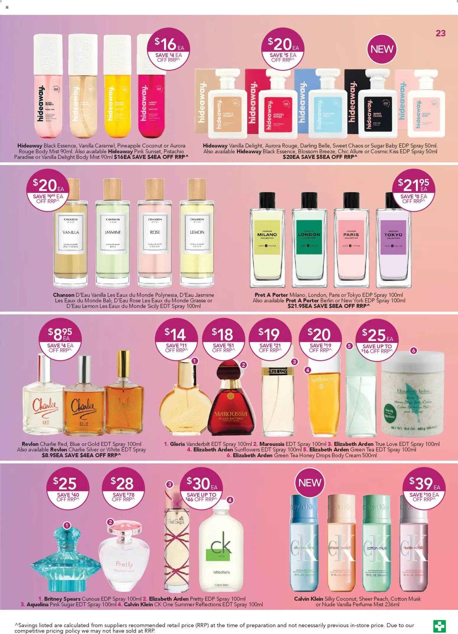 Terry White catalogue  - page 23- valid from 05/03/2026