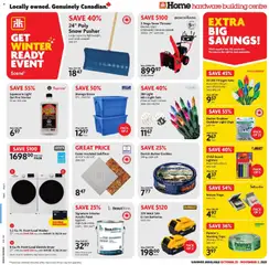 Preview Home Hardware weekly flyer / circulaire valid from Oct 23, 2025