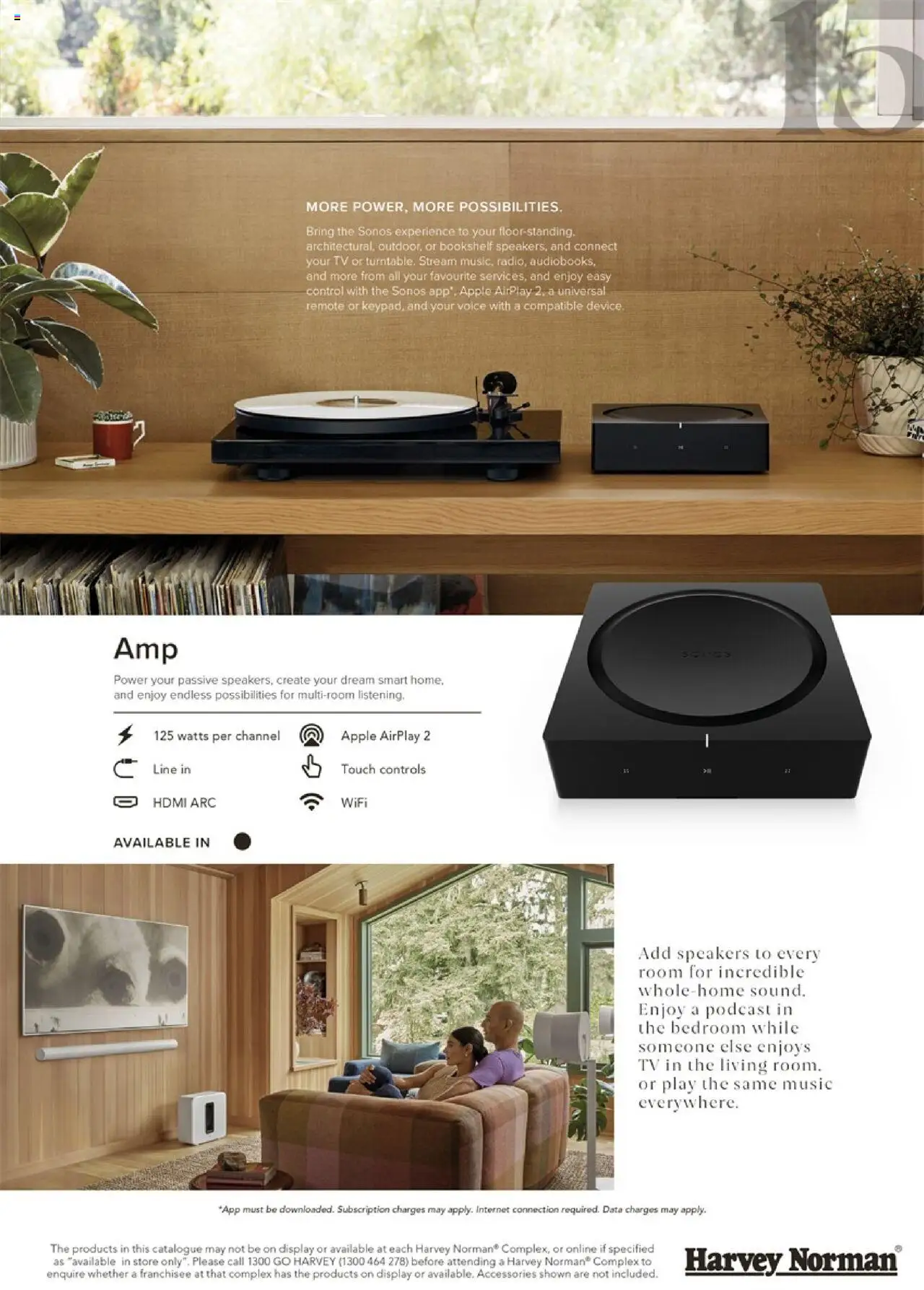 Harvey Norman - House of Sonos Audio Buyers Guide - page 15- valid from 27/09/2025