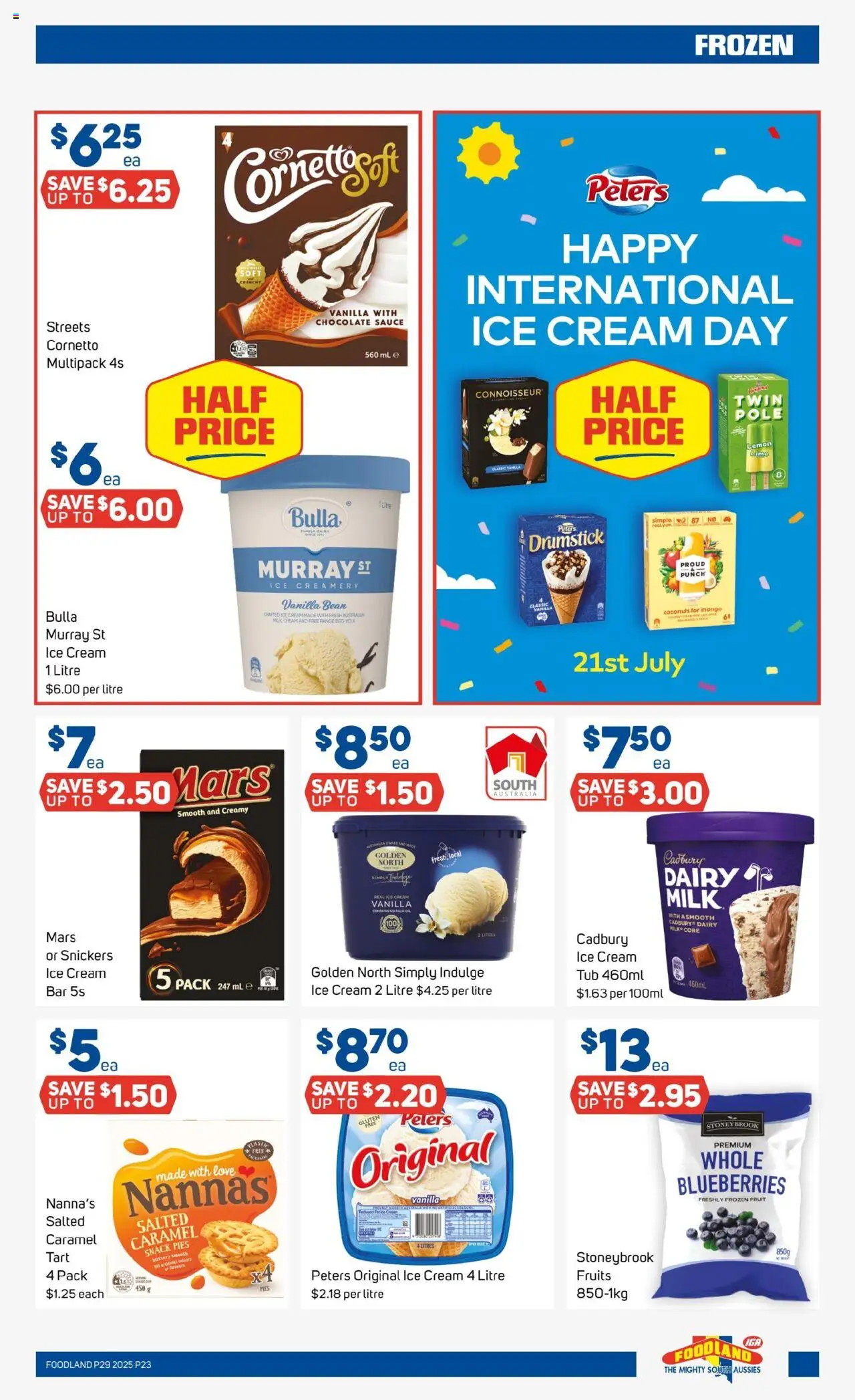 Foodland  Catalogue  - page 23- valid from 16/07/2025