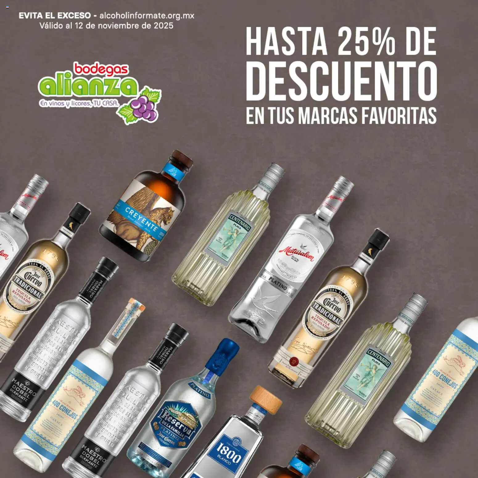 Bodegas Alianza catálogo Hasta 25% de descuento - página 1- válido desde 05/11/2025