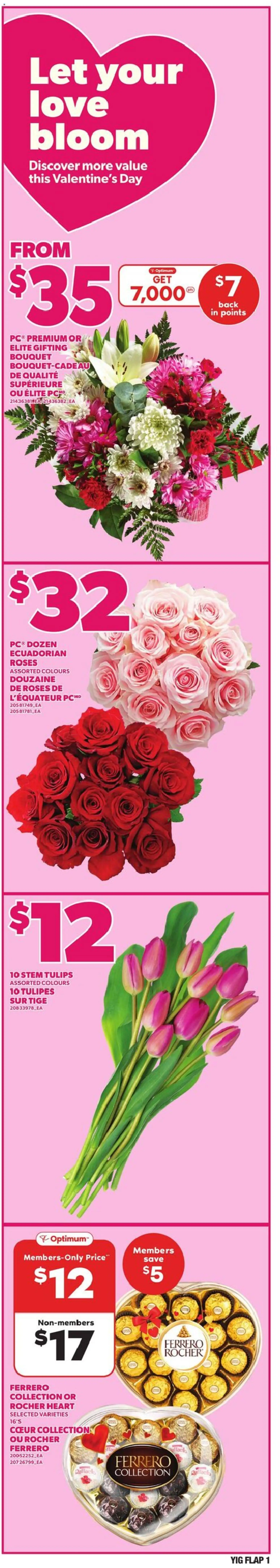 Independent Grocer weekly flyer / circulaire - page 1- valid from Feb 12, 2026