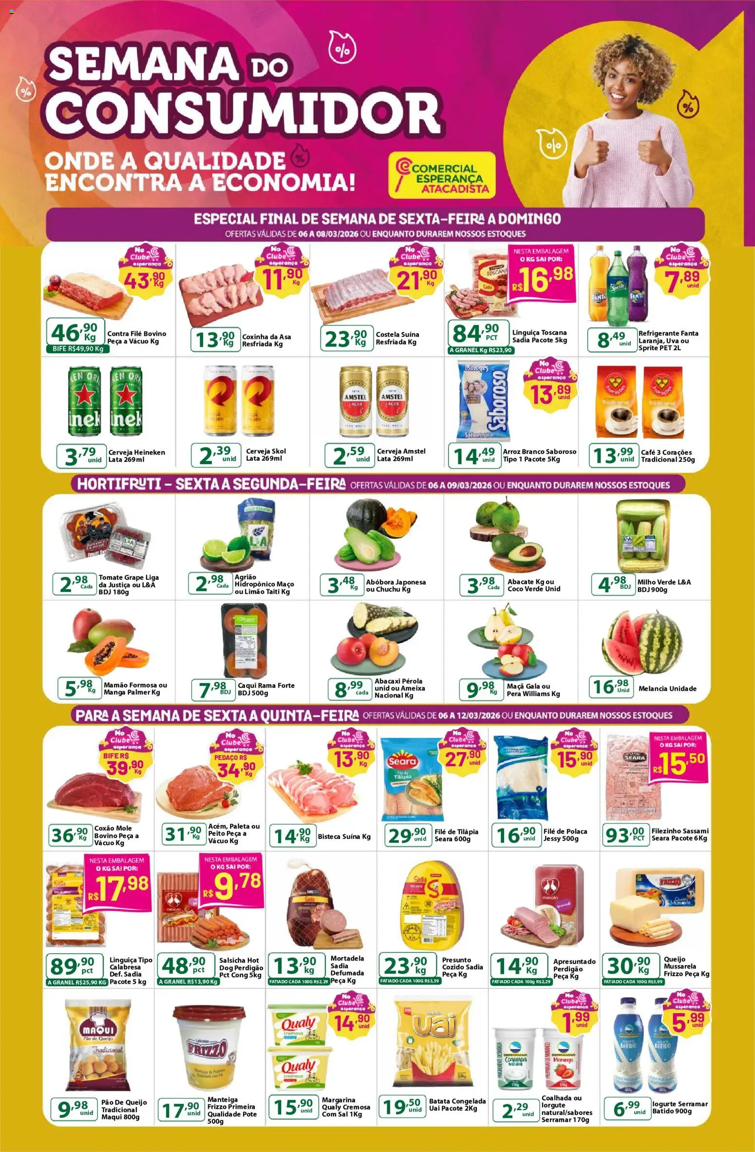 Comercial Esperança - Ofertas da semana - página 1- válido a partir de 06/03/2026
