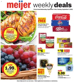 Preview Meijer Weekly Ad valid from 09/03/2025