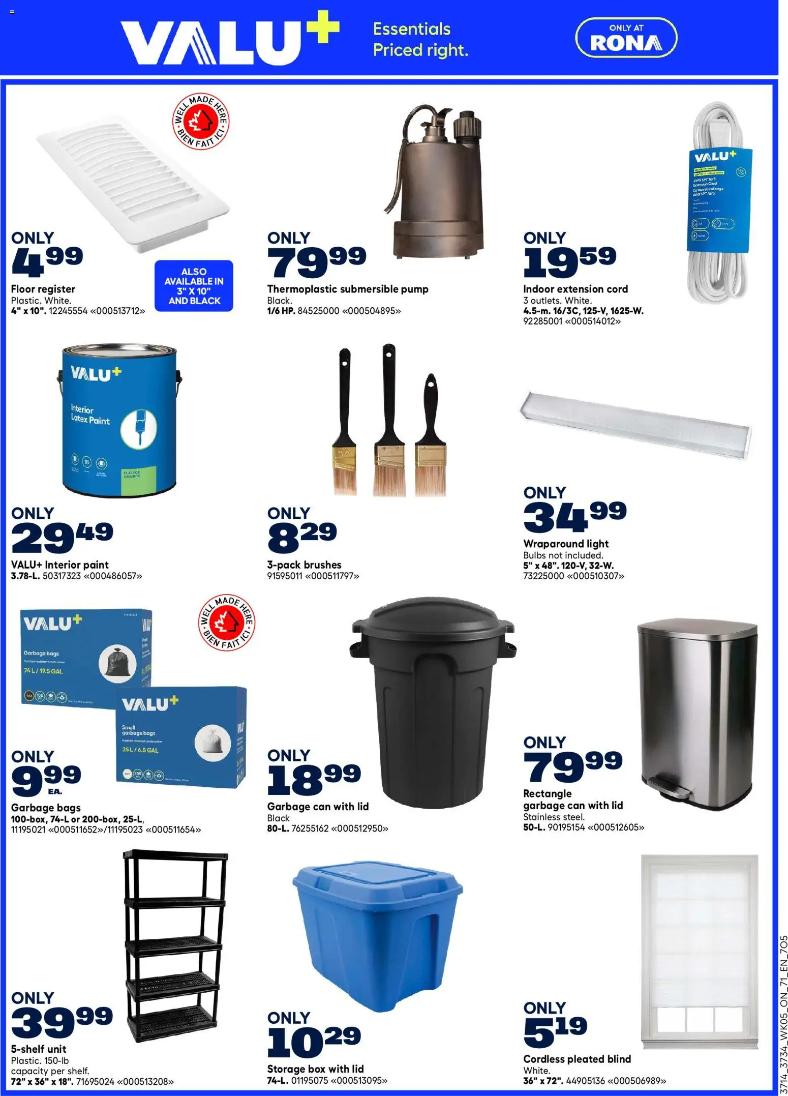 Rona weekly flyer - page 8- valid from Feb 26, 2026