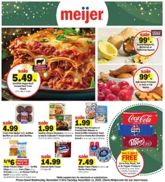Preview Meijer Weekly Ad valid from 11/05/2025