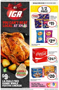 IGA catalogue preview - valid from 10/12/2025