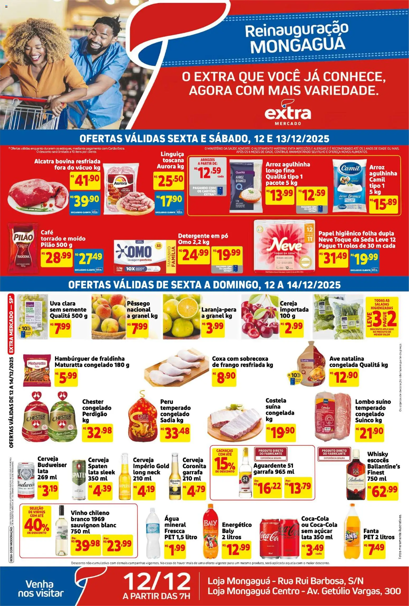 Extra - Ofertas de Mercado Fim de Semana - página 1- válido a partir de 12/12/2025
