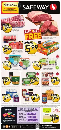 Preview Safeway weekly flyer / circulaire valid from Oct 30, 2025