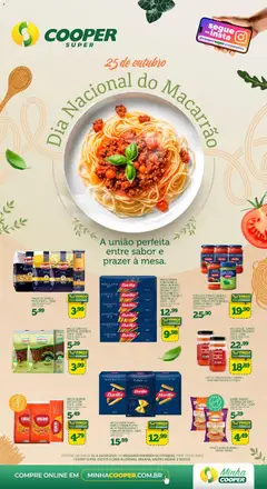 Pré-visualização Cooper - Ofertas Dia do macarrao válida a partir de 22/10/2025