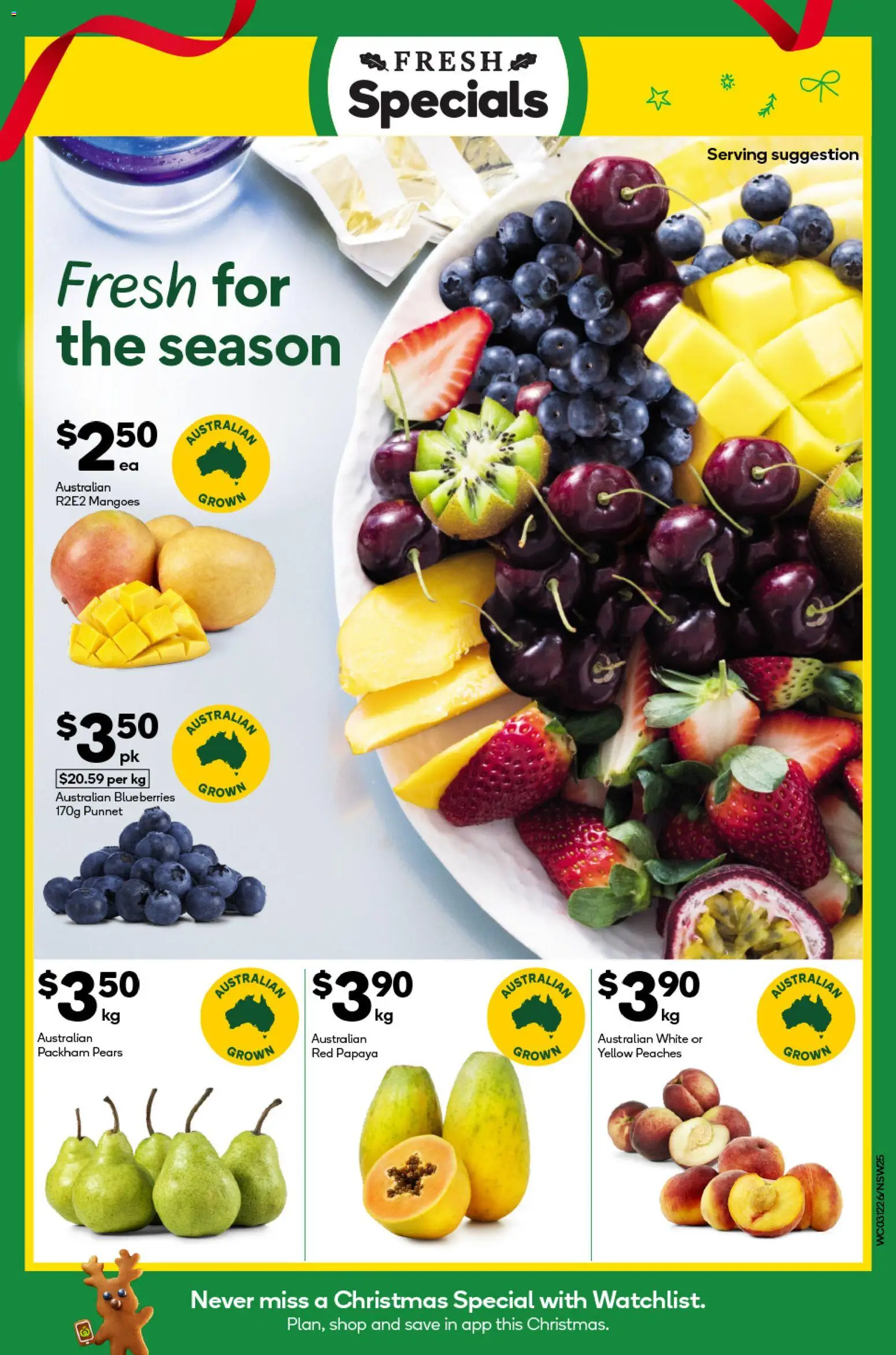 Weekly catalogue Woolworths 03/12 - page 25- valid from 03/12/2025