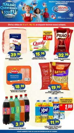 Pré-visualização Bramil Supermercados - Ofertas Fim de semana válida a partir de 15/08/2025