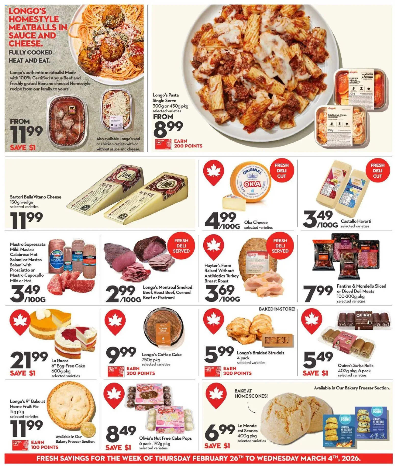 Longo's weekly flyer / circulaire - page 10- valid from Feb 26, 2026