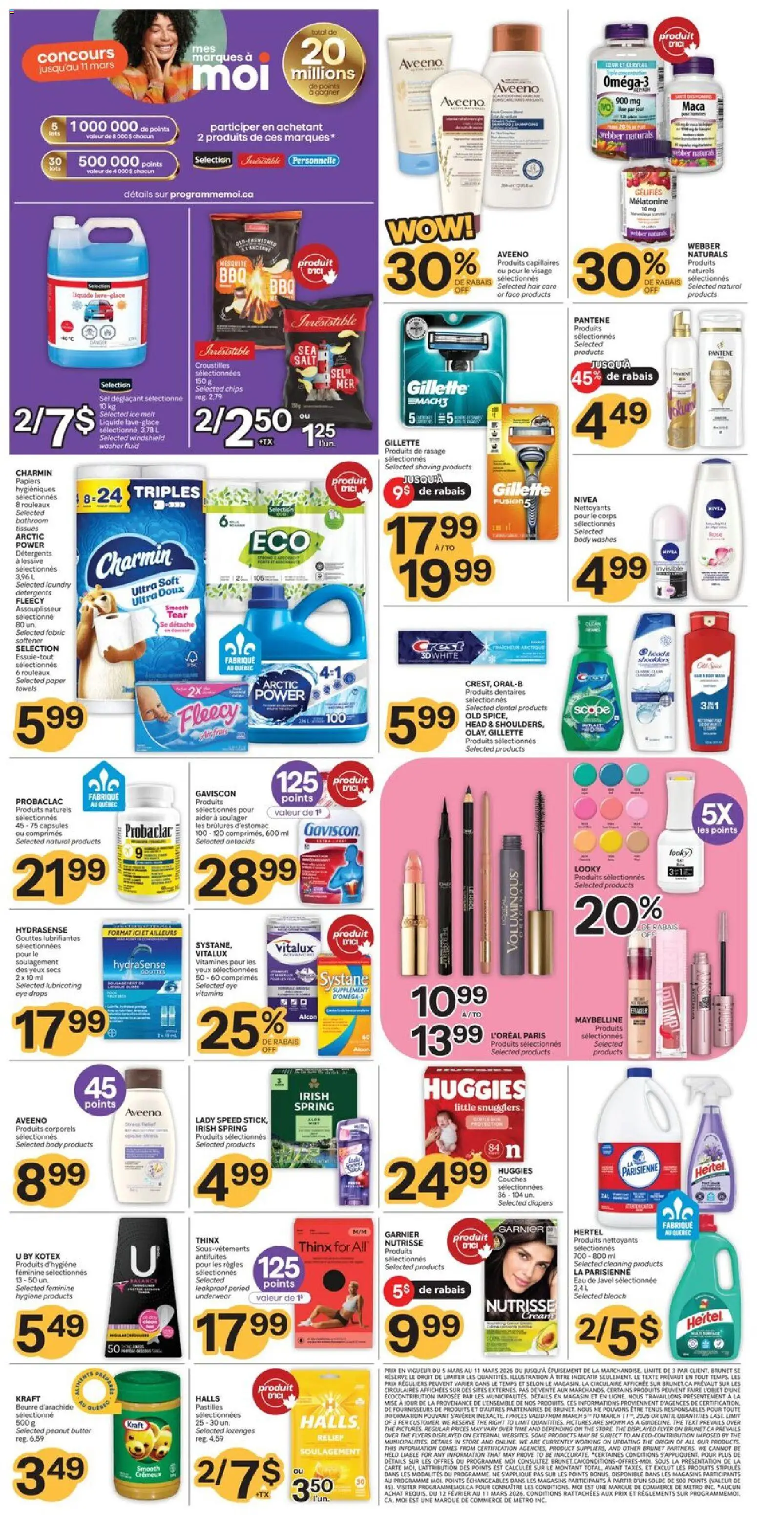 Brunet weekly flyer / circulaire - page 2- valid from Mar 5, 2026