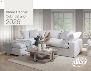 Muebles Dico catálogo Cloud Dancer Color del año 2026 válido desde 30/01/2026