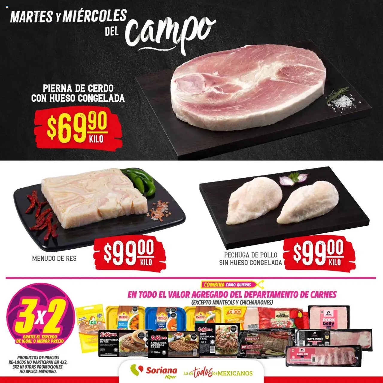 Soriana - Martes y Miércoles del Campo Híper: Ver, Tab, Chis, Camp, Yuc y Q. Roo - página 4- válido desde 15/07/2025