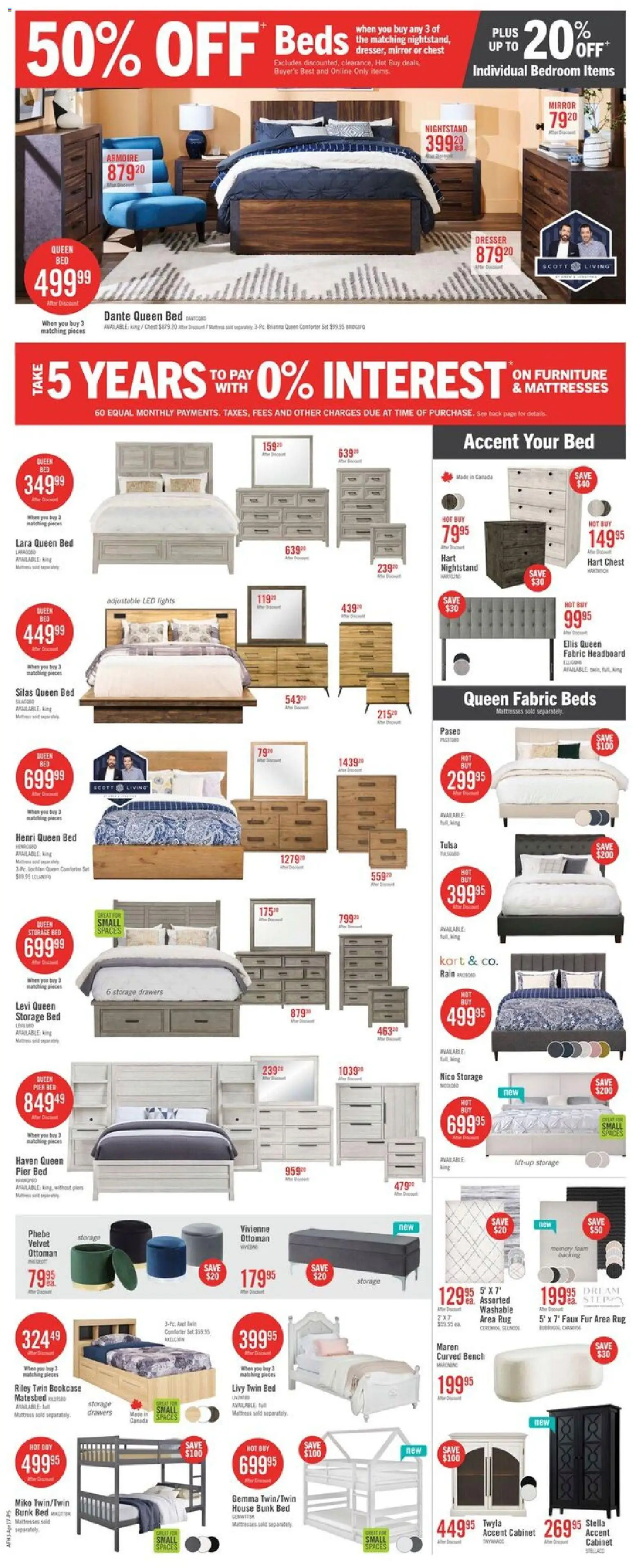 The Brick weekly flyer / circulaire - page 7- valid from Apr 17, 2026