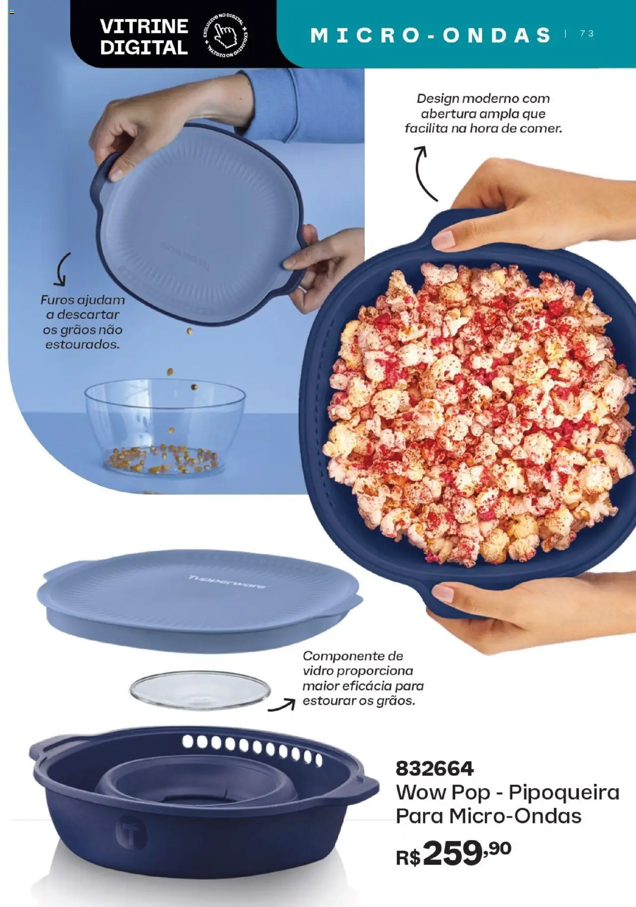 Tupperware - Catálogo Vitrine 07 - página 73- válido a partir de 16/06/2025
