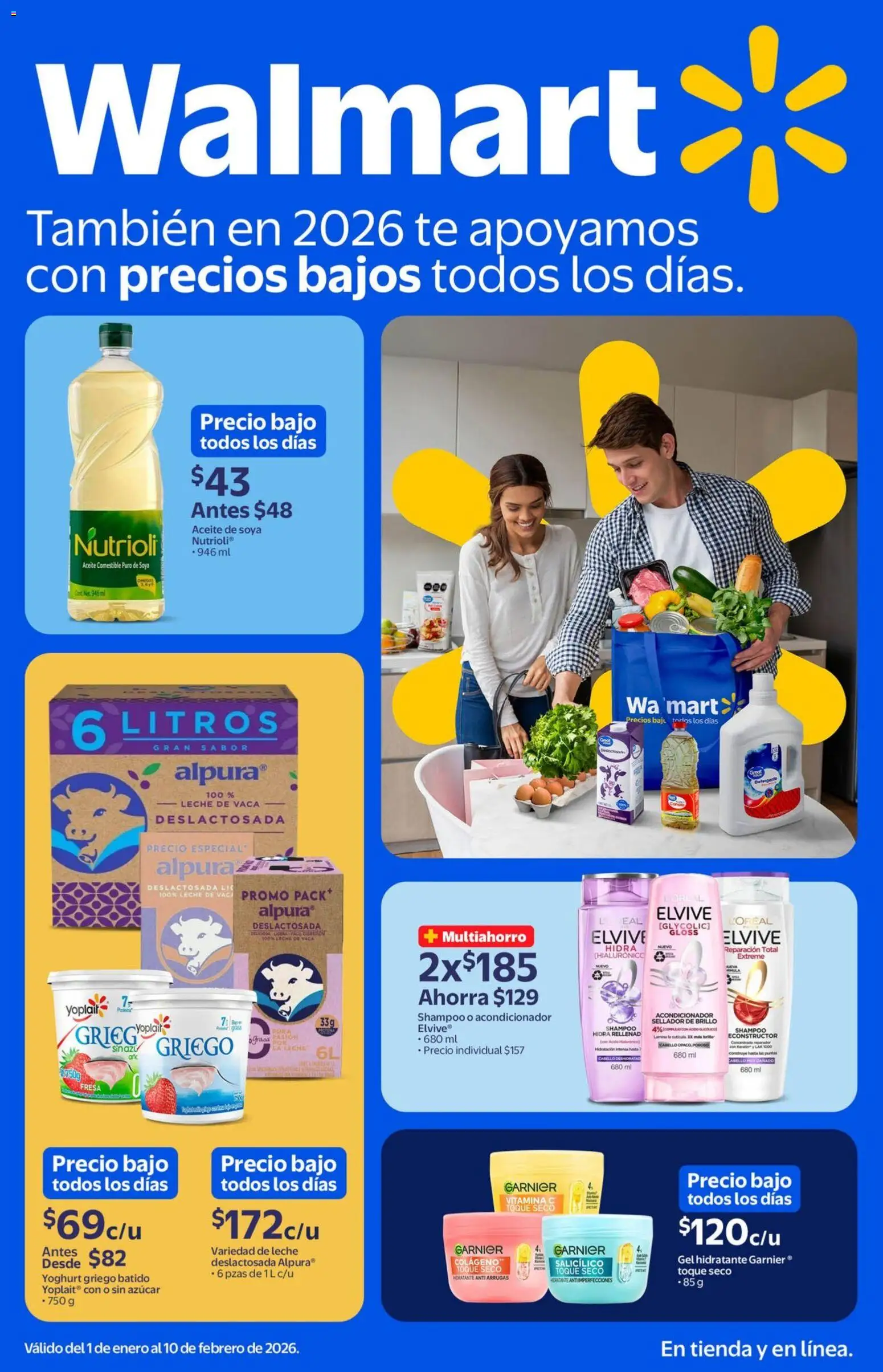 Walmart folleto - página 1- válido desde 01/01/2026