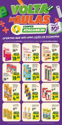 Pré-visualização Cooper - Ofertas Atacarejo Volta Às Aulas válida a partir de 14/01/2026