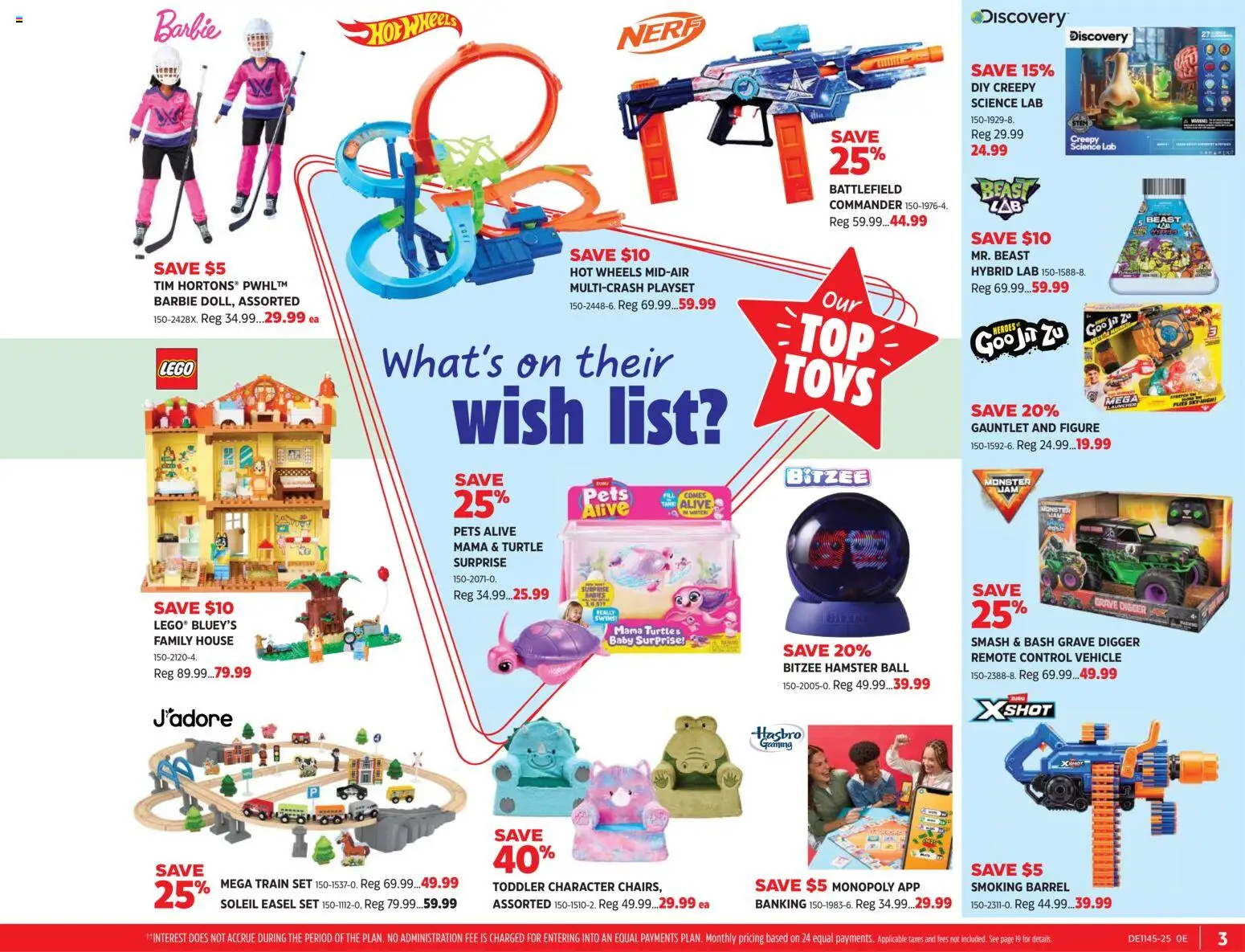 Canadian Tire - The Ultimate Toy Guide - page 3- valid from Oct 30, 2025