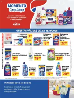 Pré-visualização Extra - Ofertas de Mercado Casa Limpa válida a partir de 02/09/2025