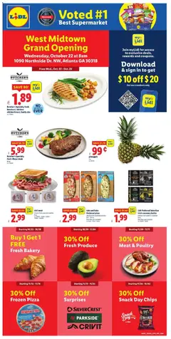 Preview Lidl Grand Opening valid from 10/22/2025