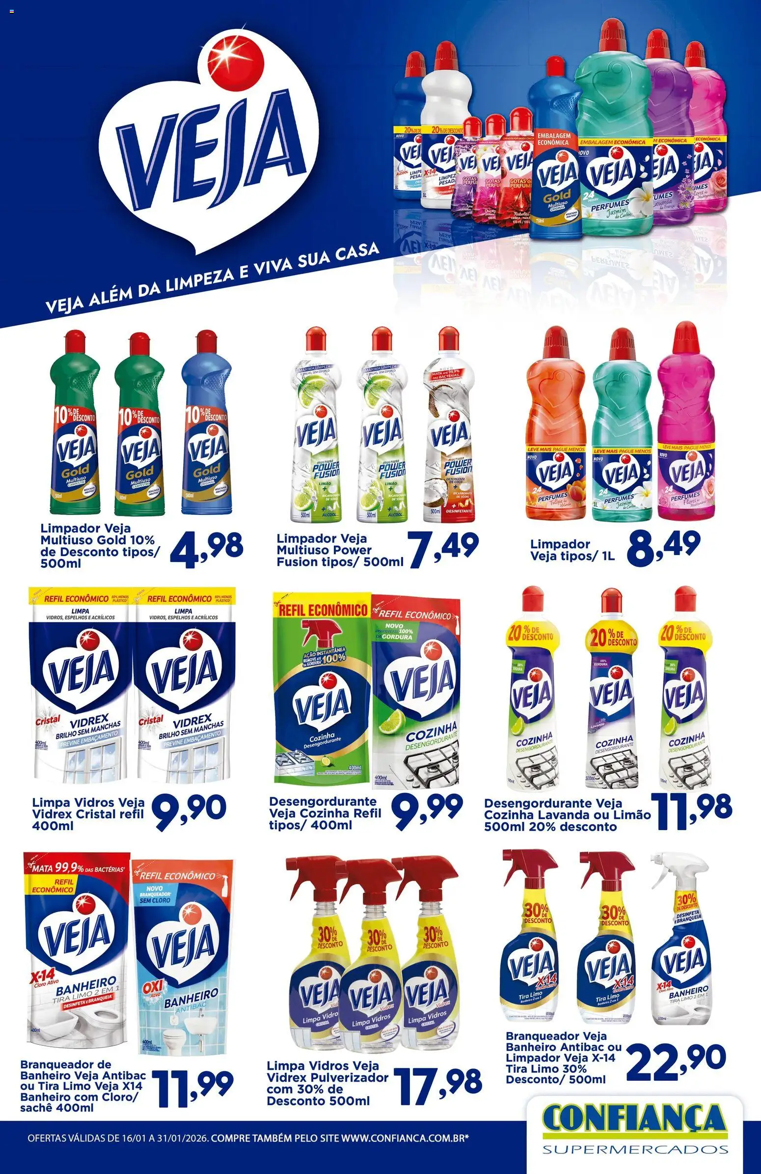 Confiança - Ofertas Reckitt - página 1- válido a partir de 16/01/2026

