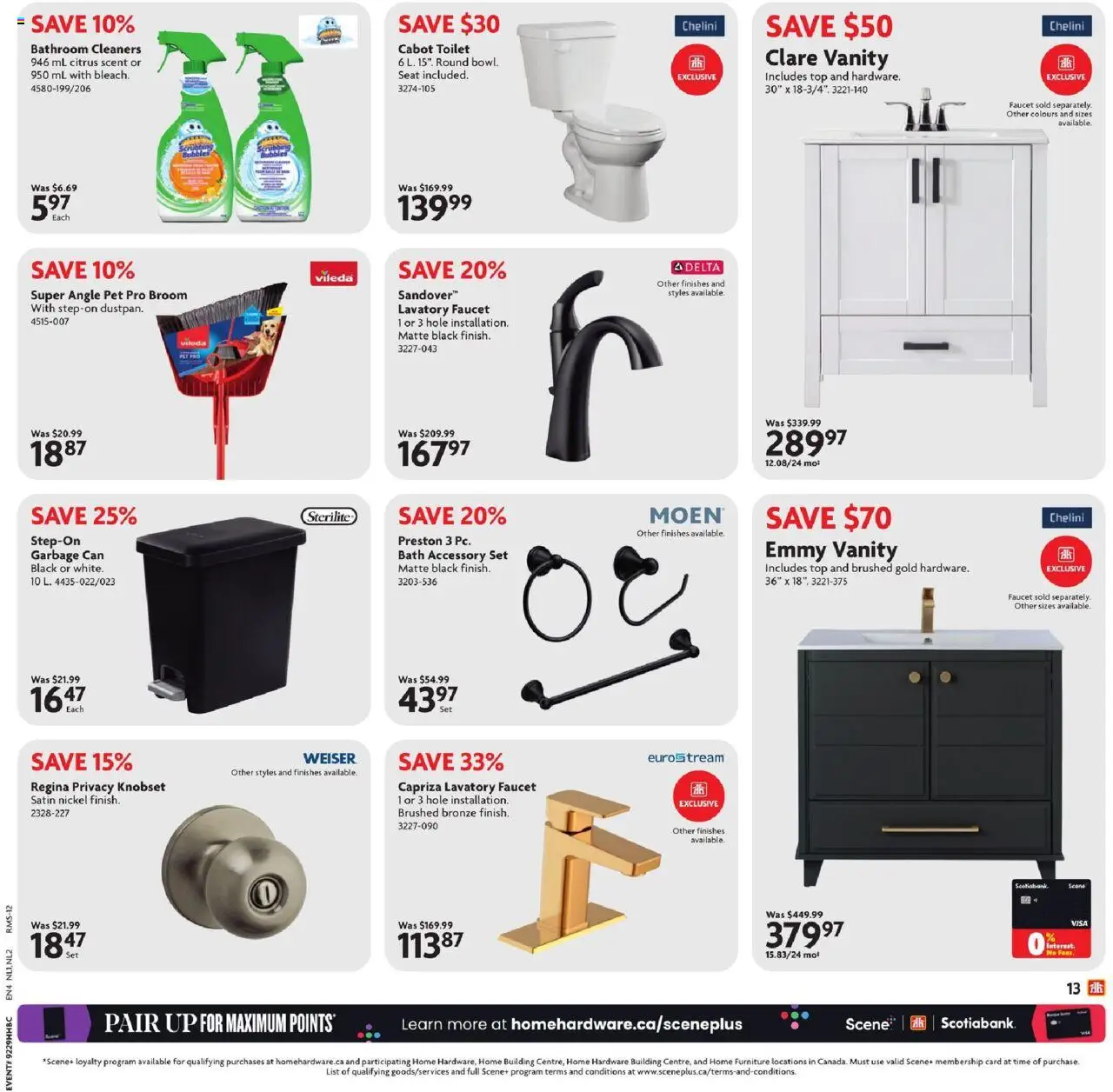 Home Hardware weekly flyer / circulaire - page 18- valid from Jul 17, 2025