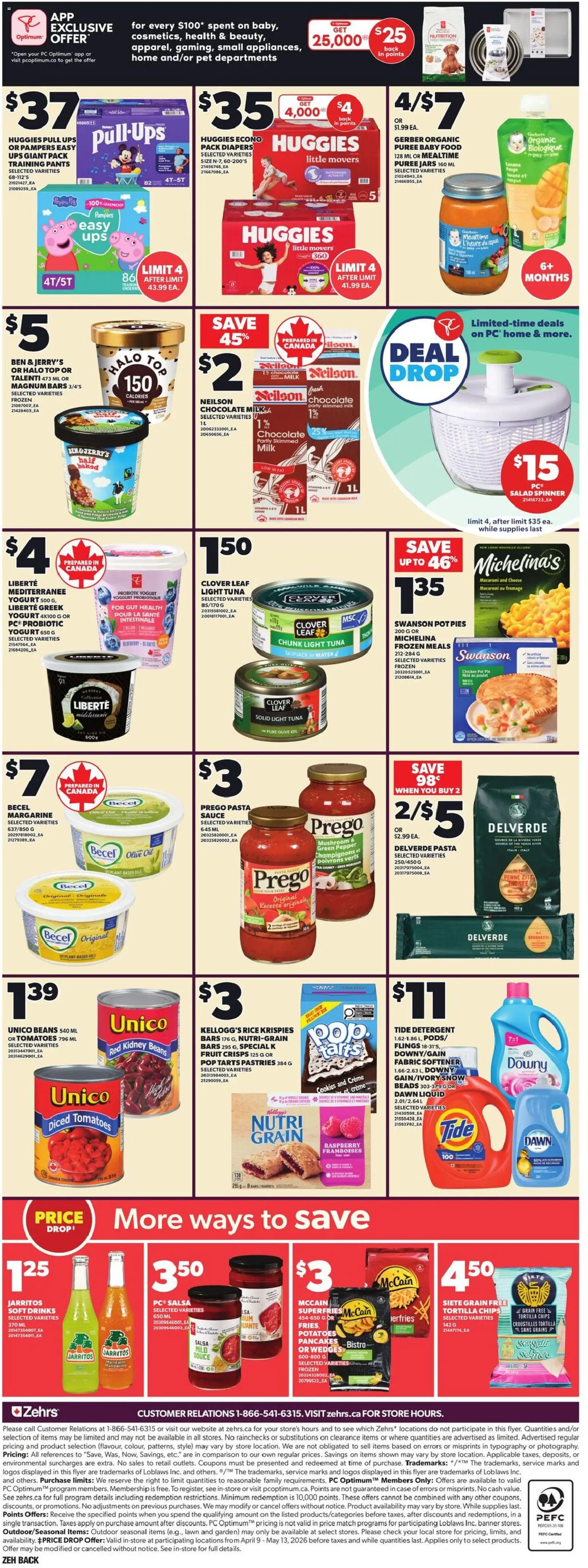 Zehrs weekly flyer / circulaire - page 5- valid from Apr 16, 2026