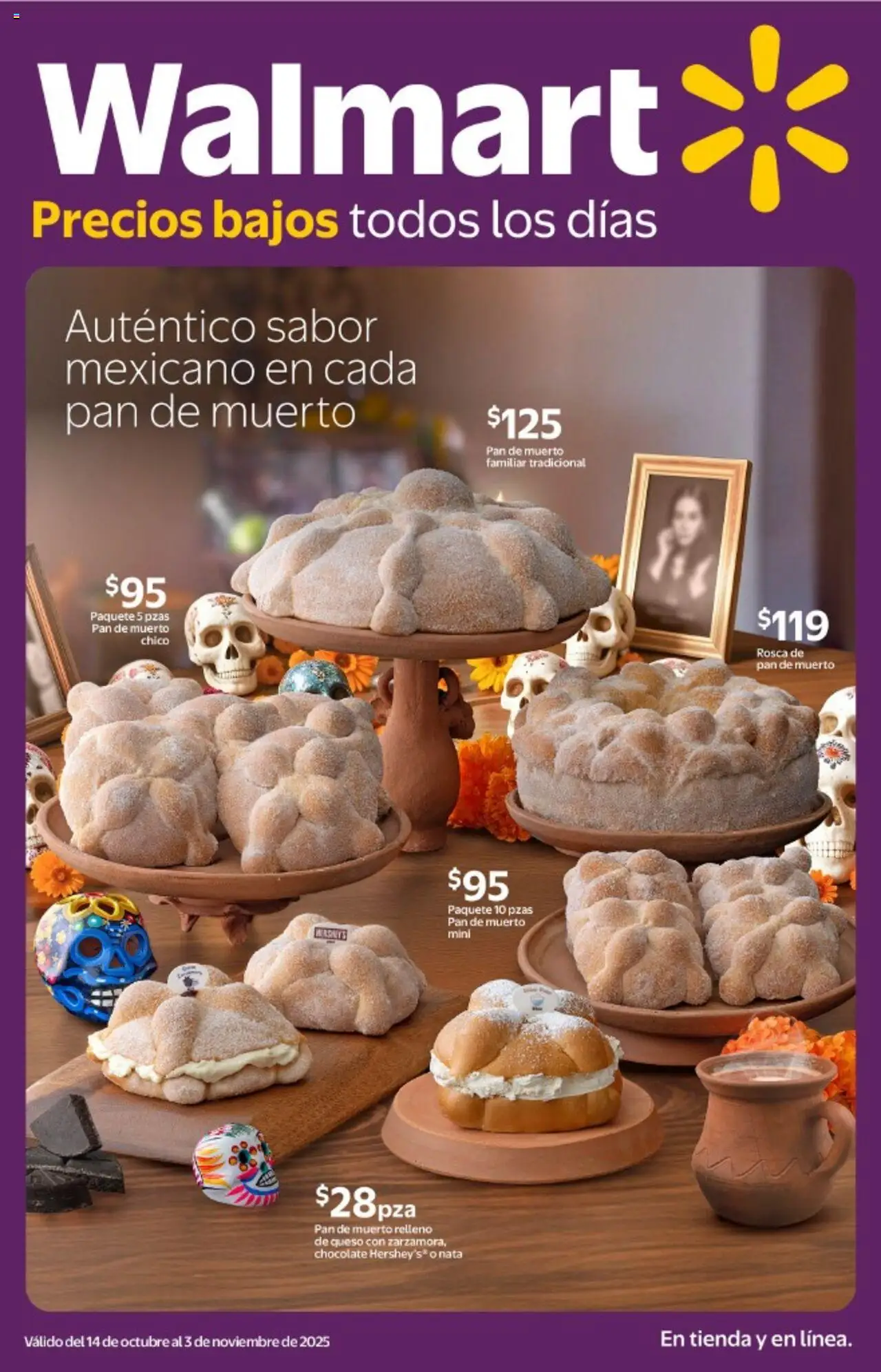  Walmart - Folleto Precios bajos todos los días - página 1- válido desde 14/10/2025